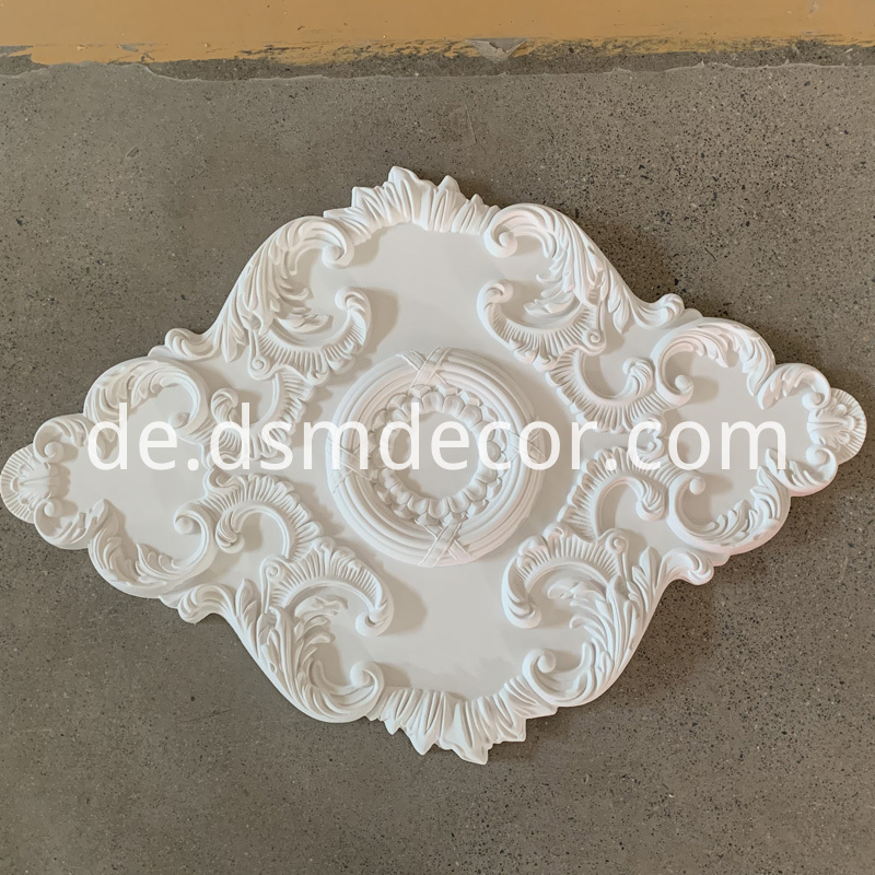 Ovale Deckenrose Oval Ceiling Rose